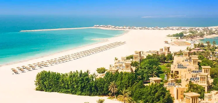 Al Hamra Beach - places to visit In UAE