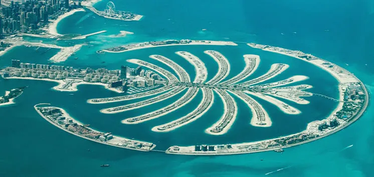 Palm Jumeirah - places to visit In UAE