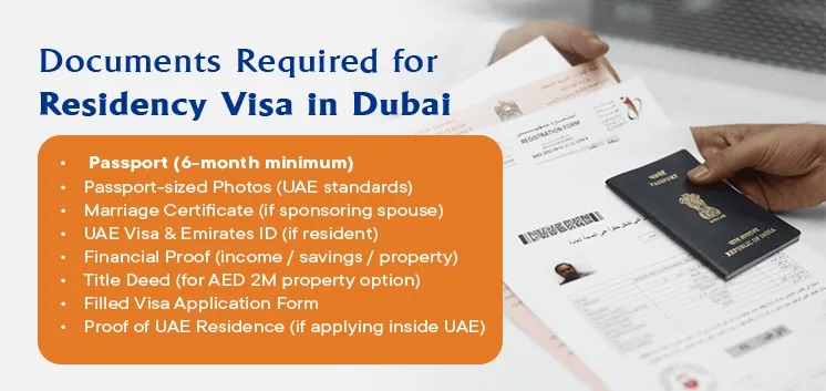 Documents Required for Residency Visa in Dubai - Retirement Visa in Dubai
